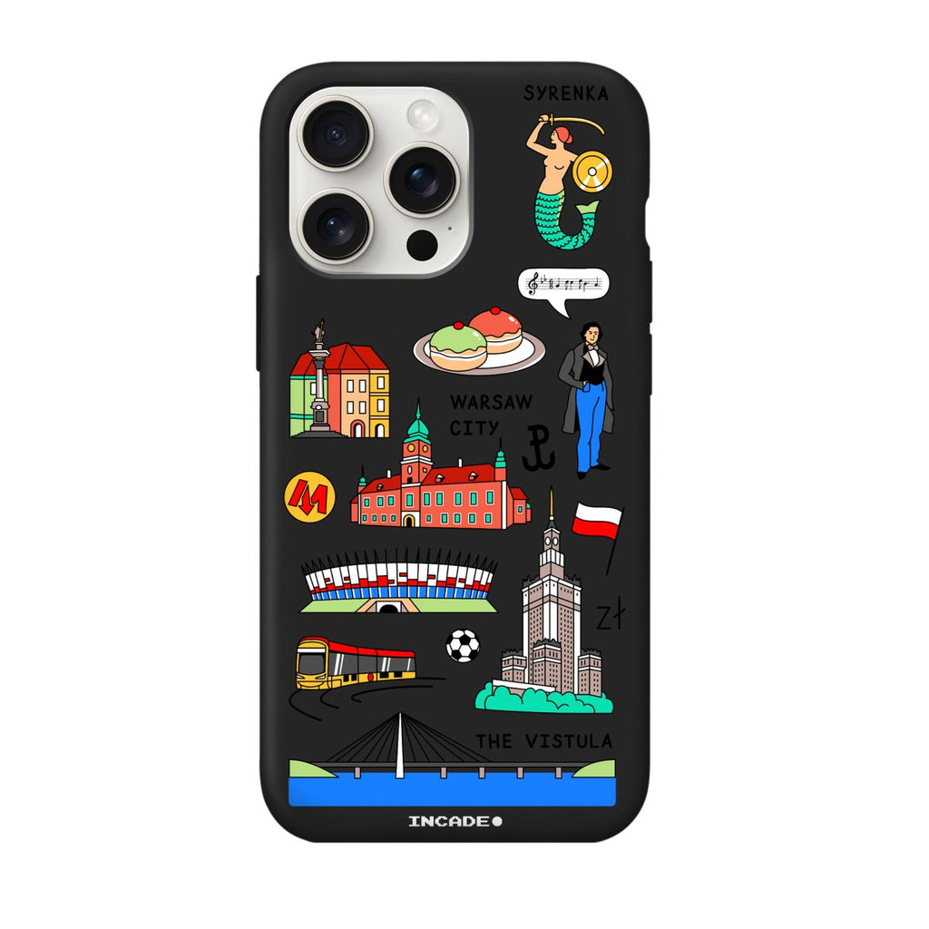 Чохол для iPhone 15 Pro WARSAW - INCADE