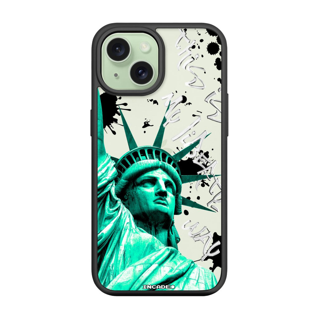 Чохол для iPhone 15 STATUE GREEN - INCADE