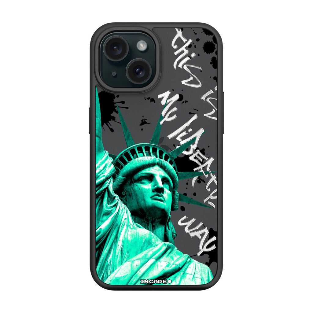 Чохол для iPhone 15 STATUE GREEN - INCADE