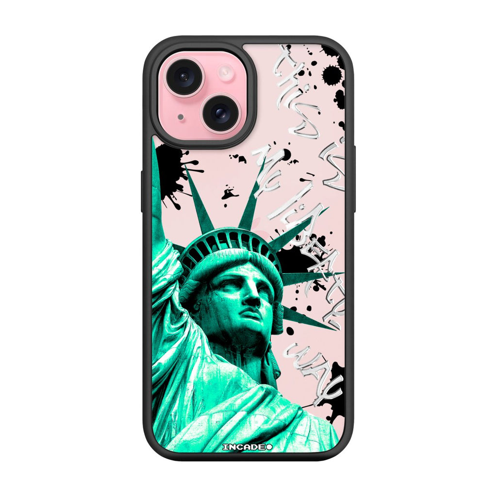 Чохол для iPhone 15 STATUE GREEN - INCADE