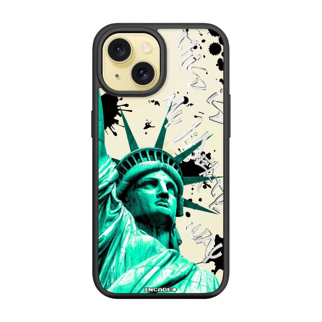 Чохол для iPhone 15 STATUE GREEN - INCADE