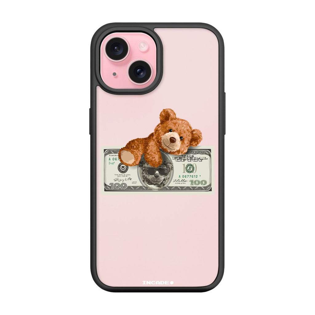 Чохол для iPhone 15 teddy dollar - INCADE