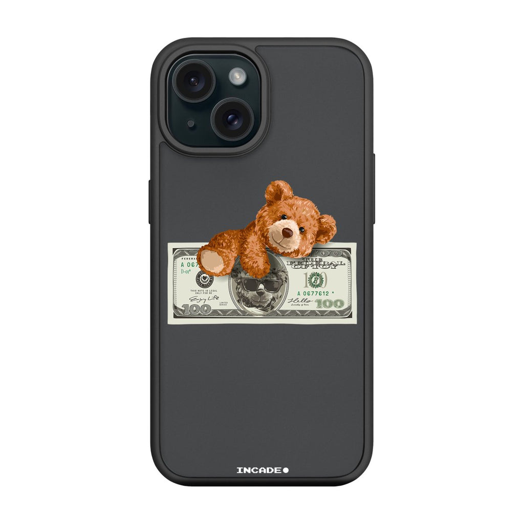 Чохол для iPhone 15 teddy dollar - INCADE