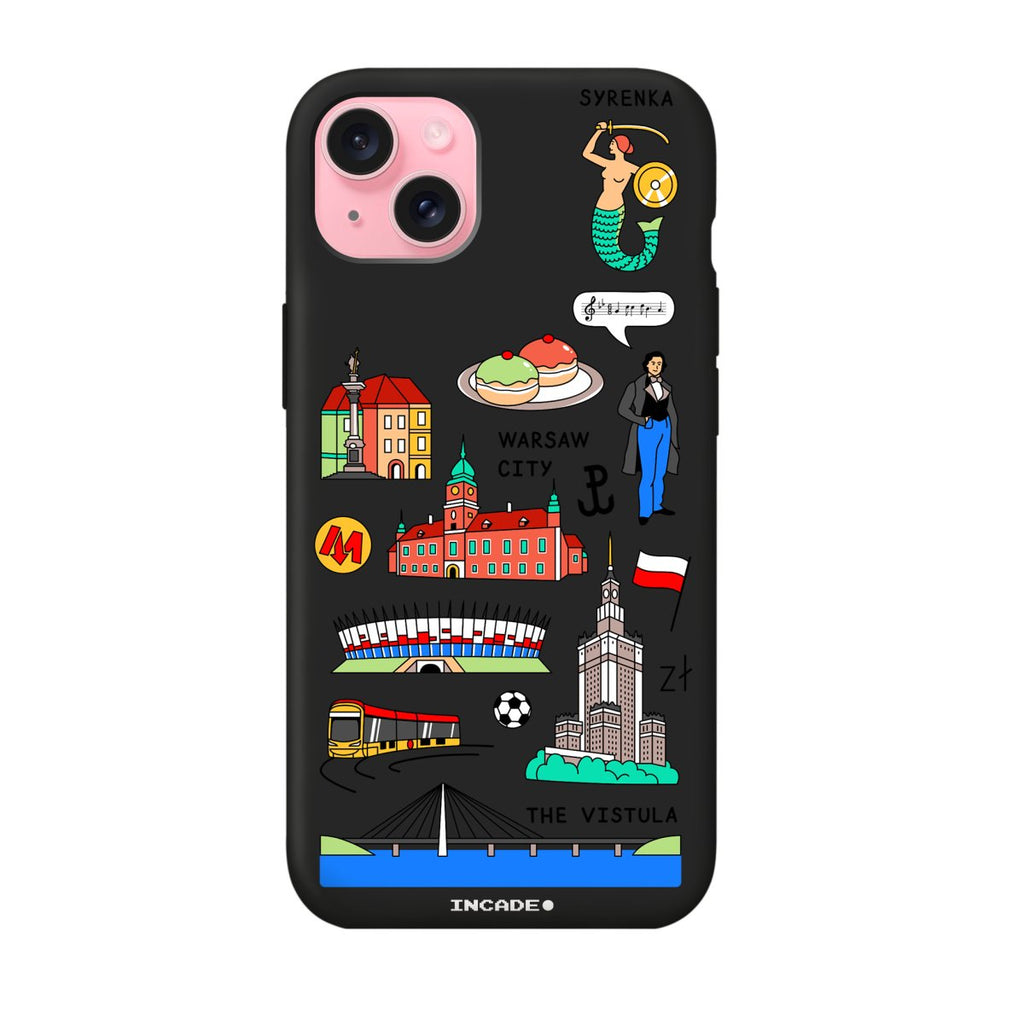 Чохол для iPhone 15 WARSAW - INCADE