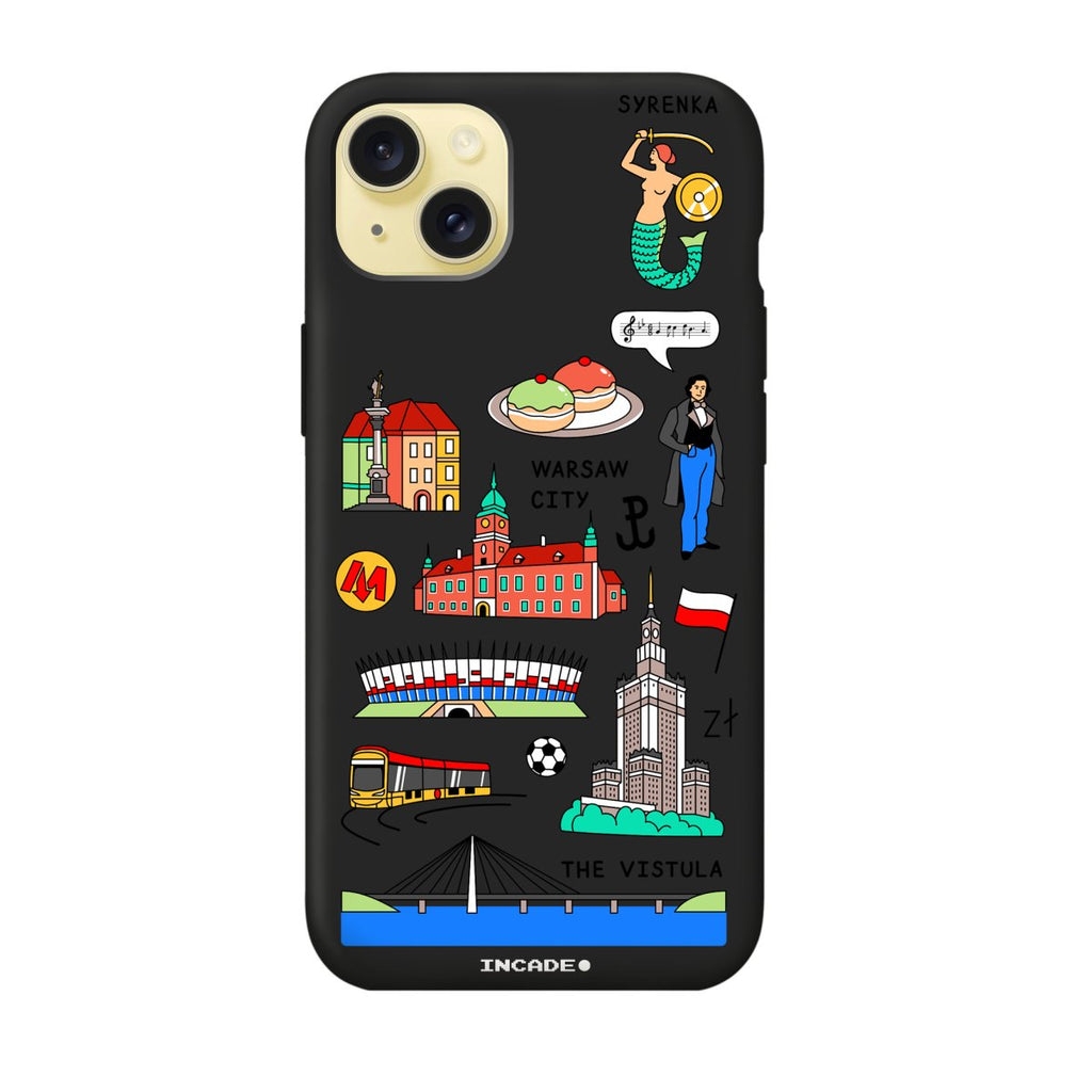 Чохол для iPhone 15 WARSAW - INCADE