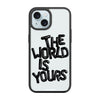 Чохол для iPhone 15 з принтом world black