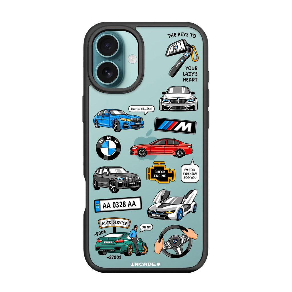 Чохол для iPhone 16 BMW - INCADE