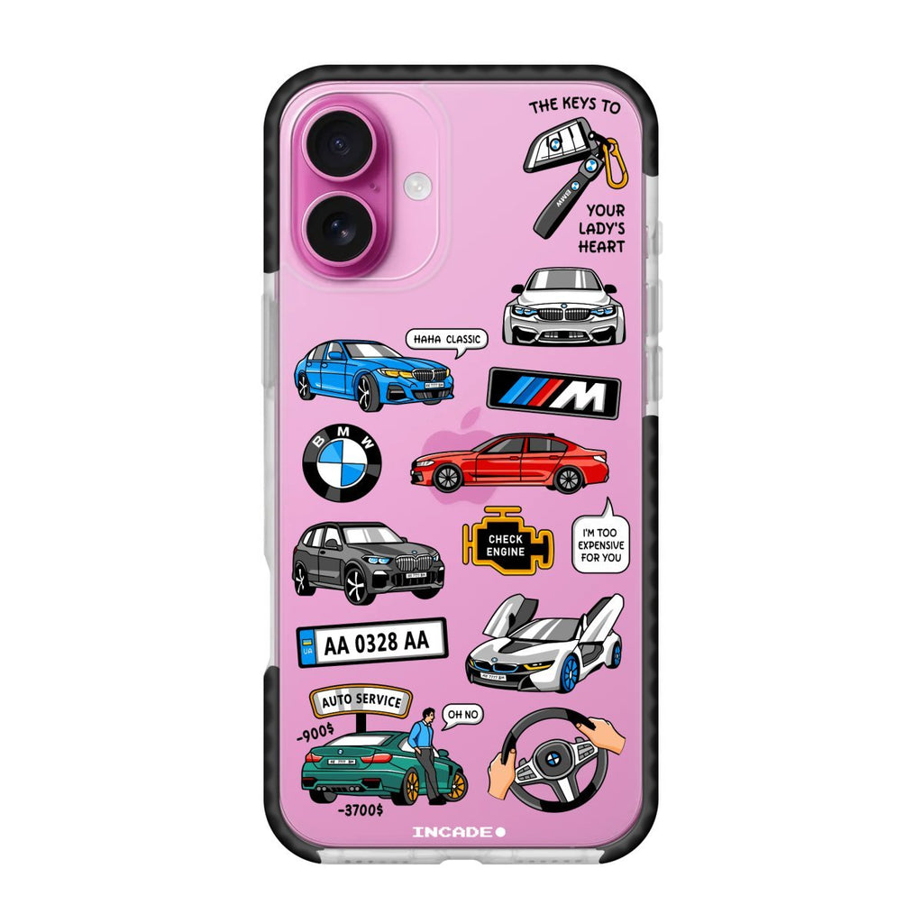 Чохол для iPhone 16 BMW - INCADE