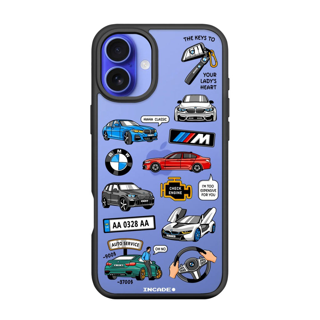 Чохол для iPhone 16 BMW - INCADE