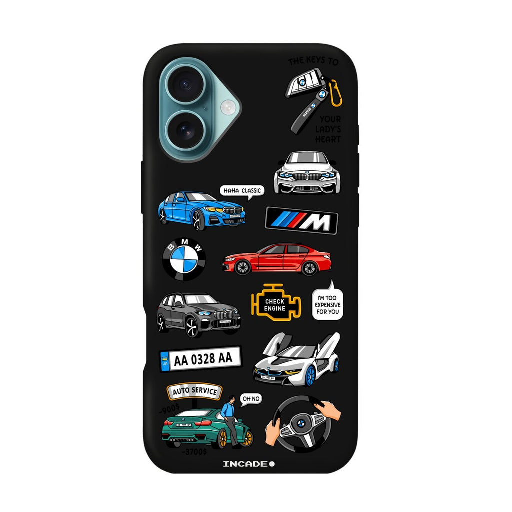 Чохол для iPhone 16 BMW - INCADE