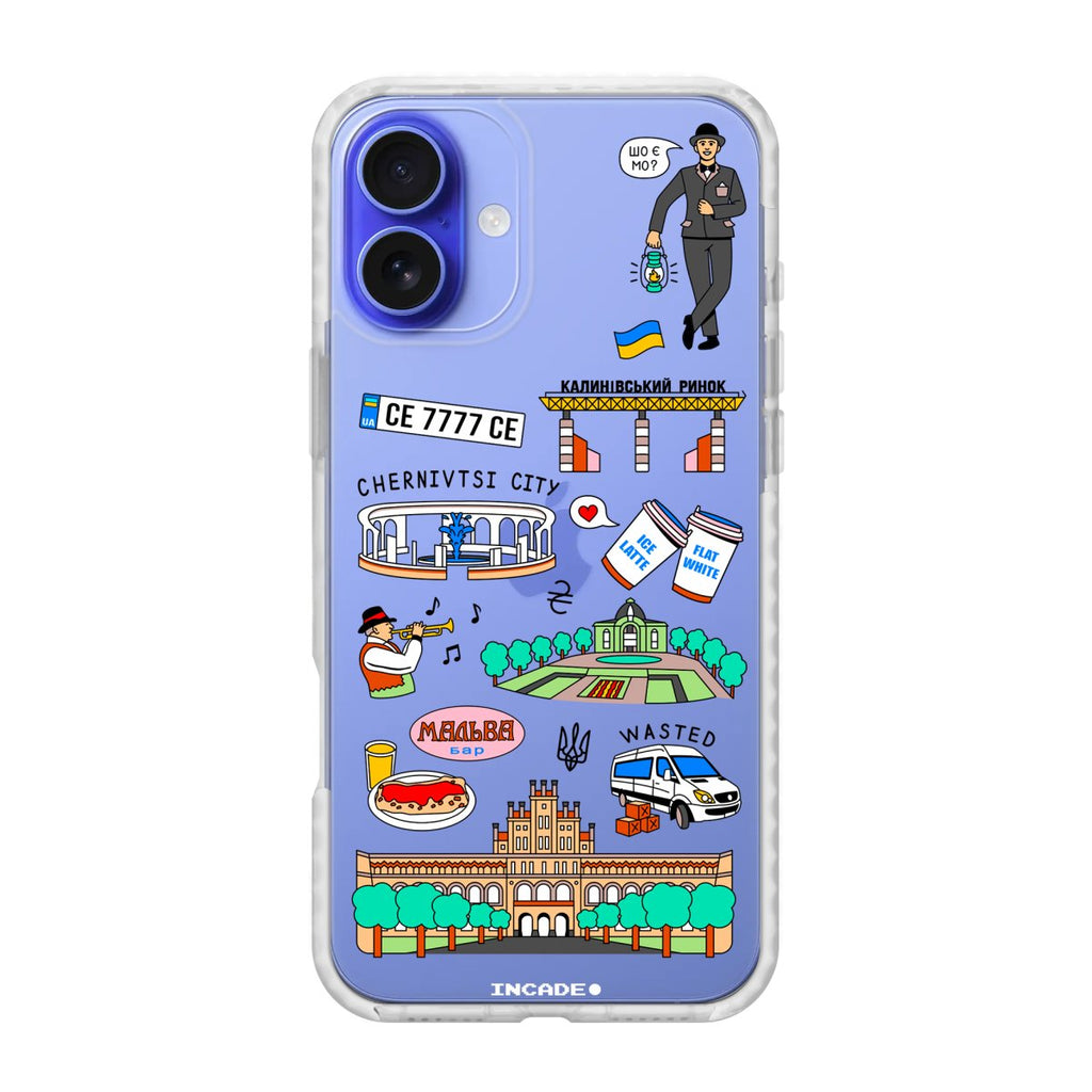 Чохол для iPhone 16 CHERNIVTSI - INCADE