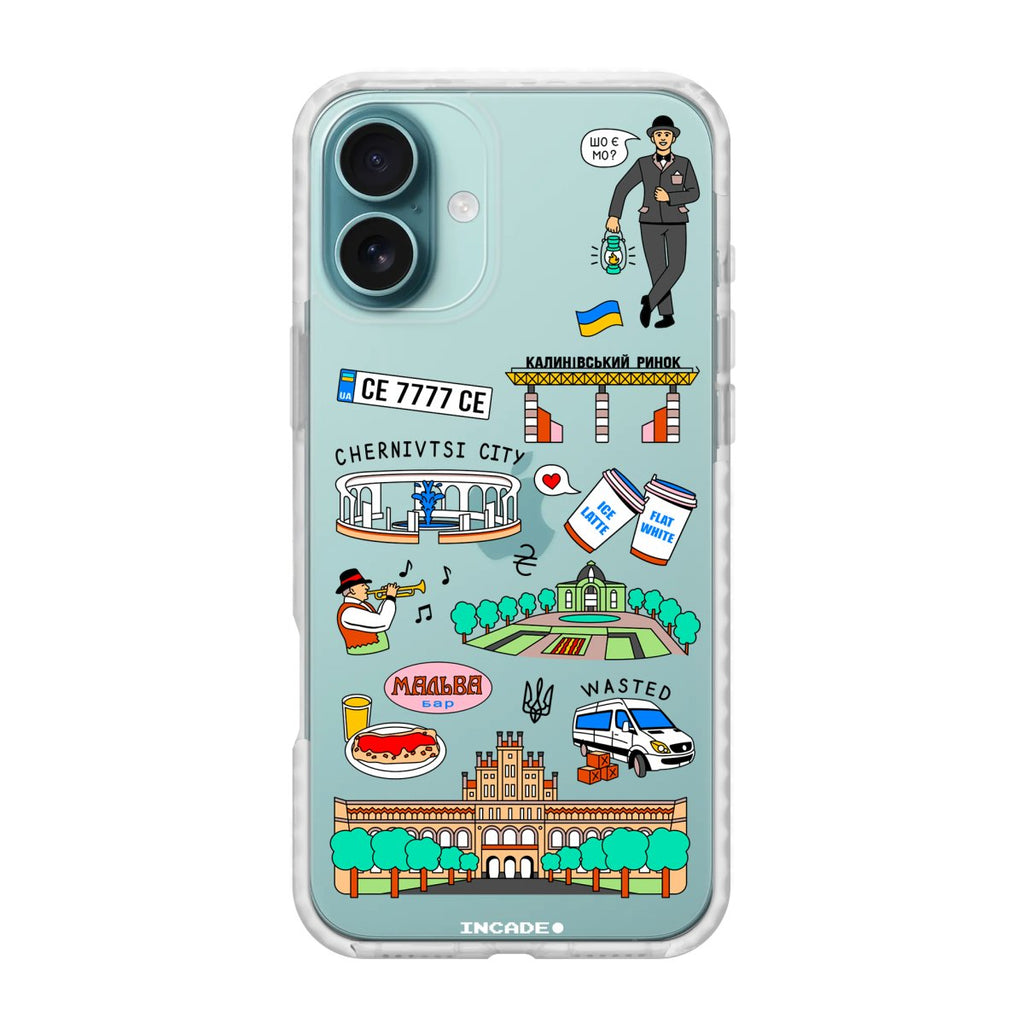 Чохол для iPhone 16 CHERNIVTSI - INCADE