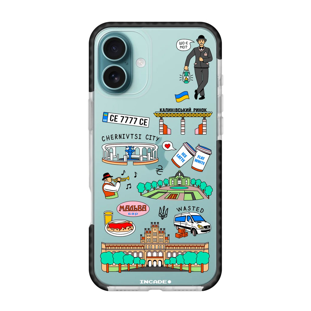 Чохол для iPhone 16 CHERNIVTSI - INCADE