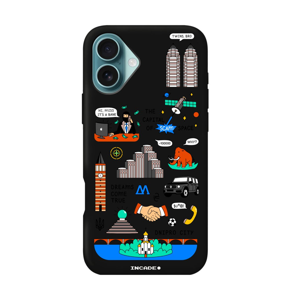 Чохол для iPhone 16 DNIPRO - INCADE