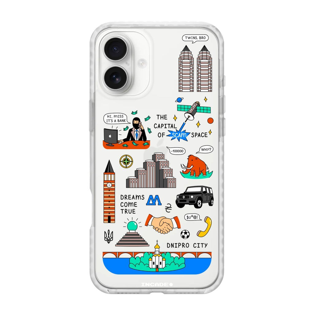 Чохол для iPhone 16 DNIPRO - INCADE