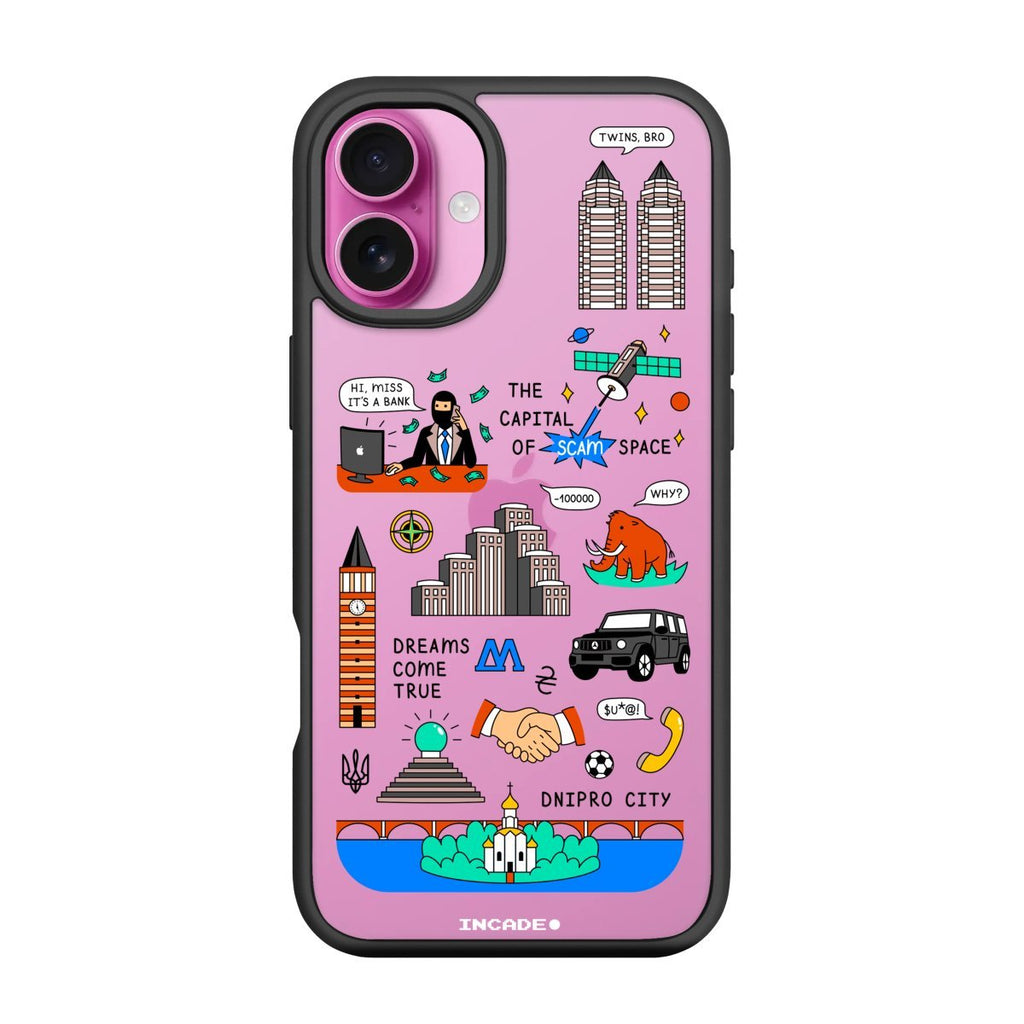 Чохол для iPhone 16 DNIPRO - INCADE