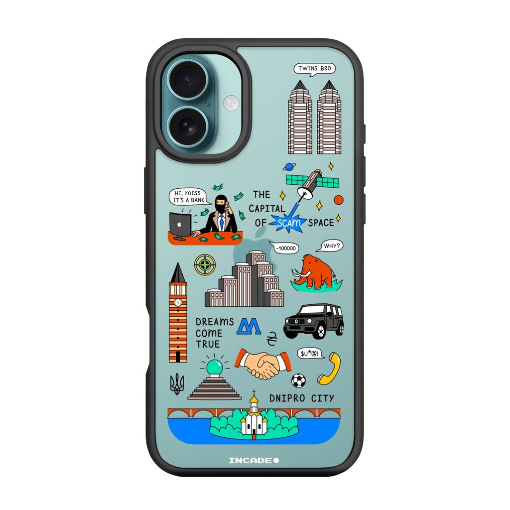 Чохол для iPhone 16 DNIPRO - INCADE