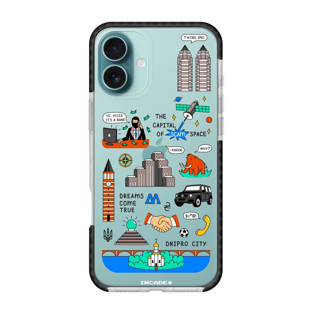 Чохол для iPhone 16 DNIPRO - INCADE