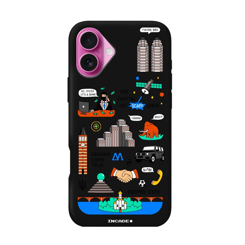 Чохол для iPhone 16 DNIPRO - INCADE