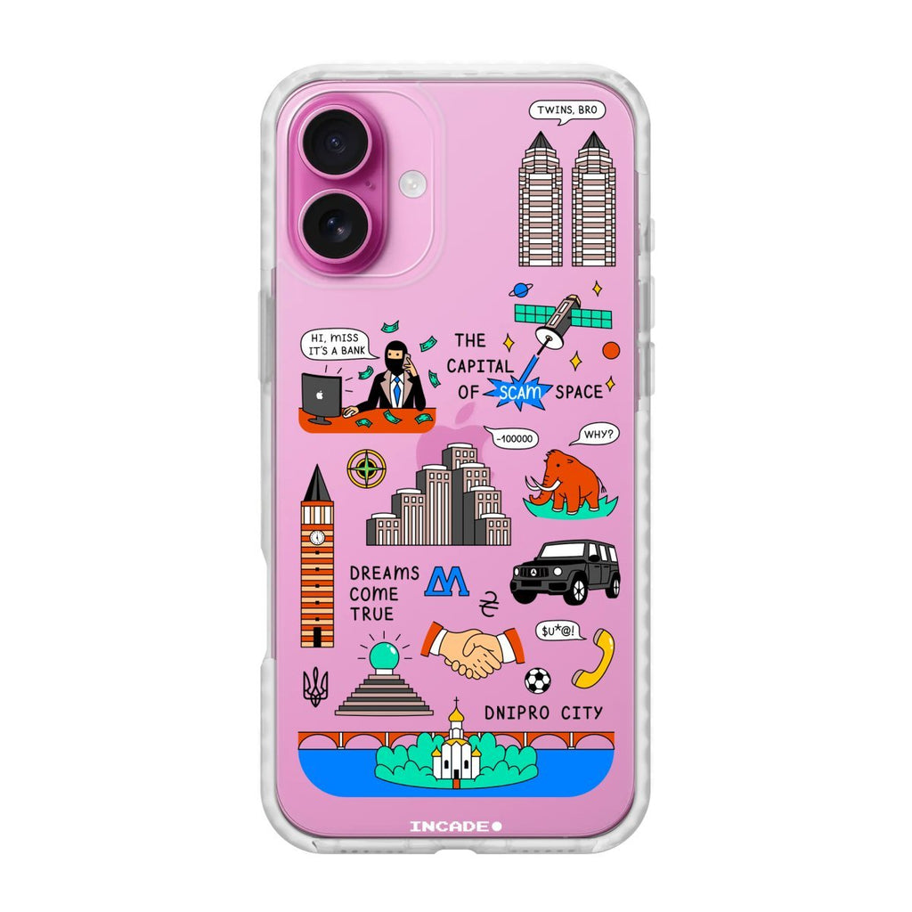 Чохол для iPhone 16 DNIPRO - INCADE