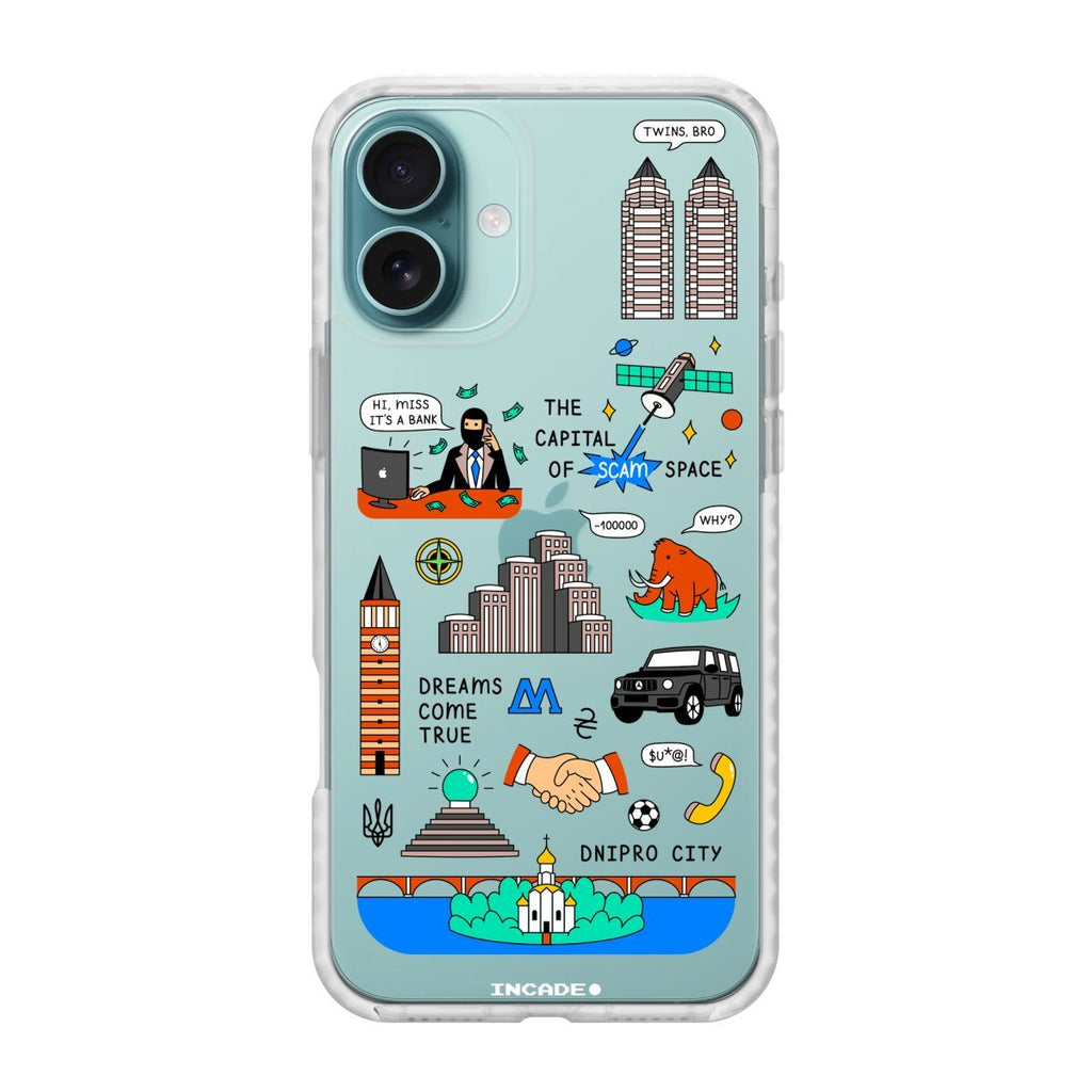 Чохол для iPhone 16 DNIPRO - INCADE