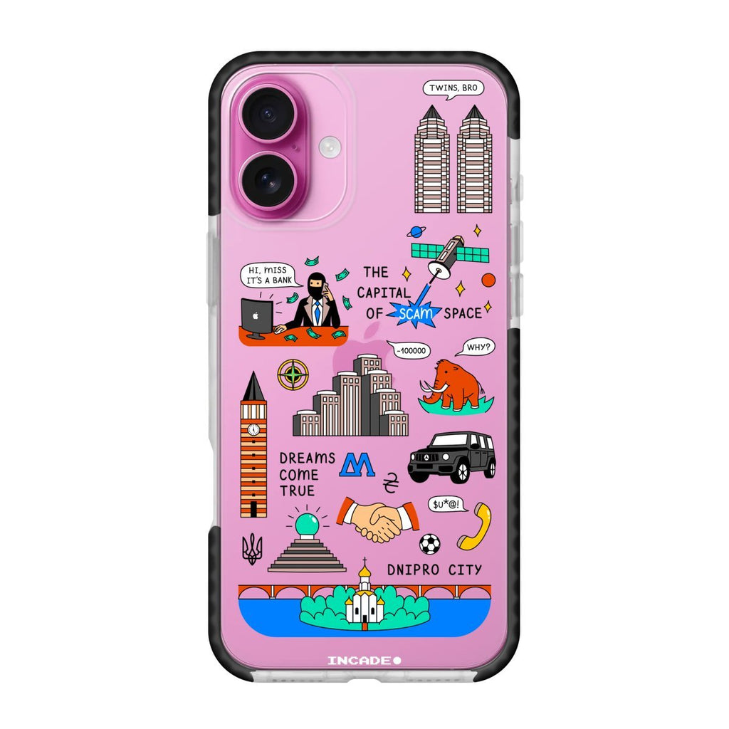 Чохол для iPhone 16 DNIPRO - INCADE