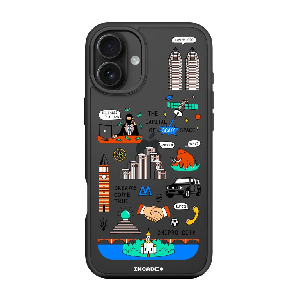 Чохол для iPhone 16 DNIPRO - INCADE