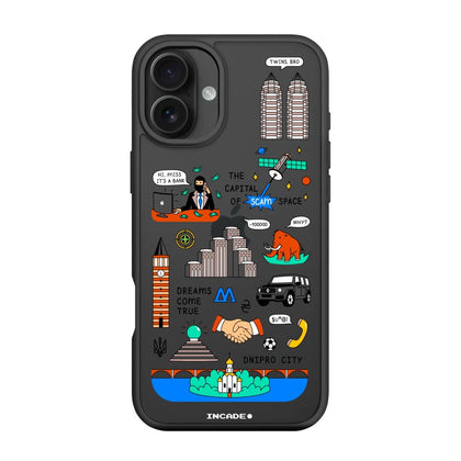 Чохол для iPhone 16 DNIPRO - INCADE
