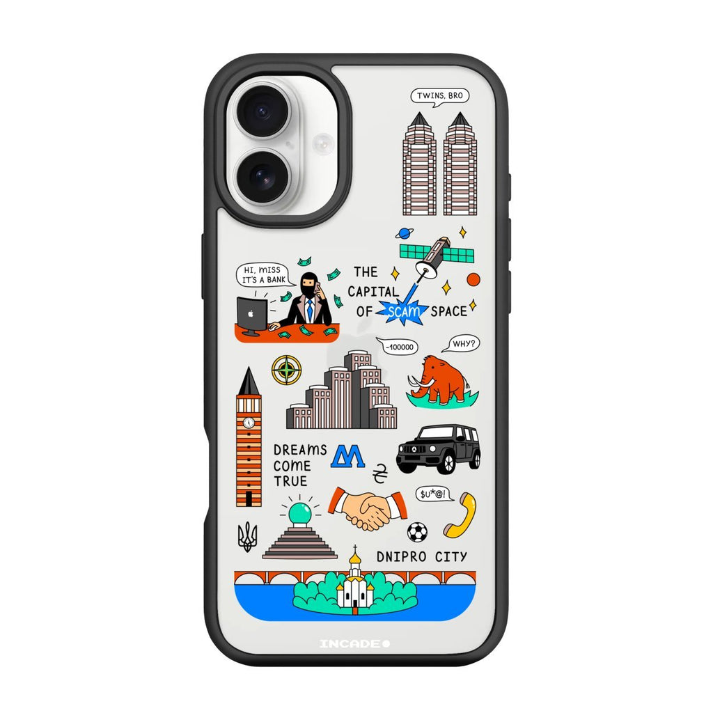 Чохол для iPhone 16 DNIPRO - INCADE