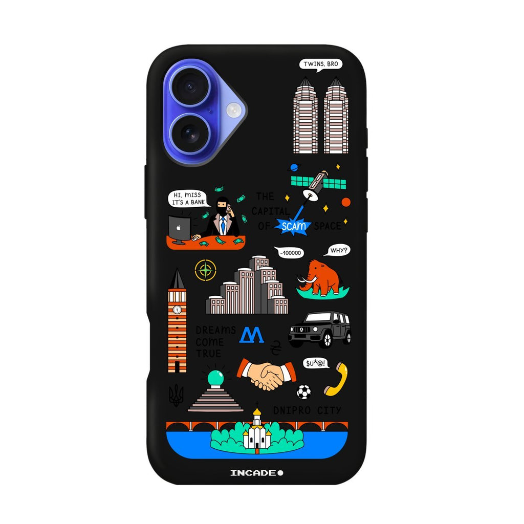 Чохол для iPhone 16 DNIPRO - INCADE