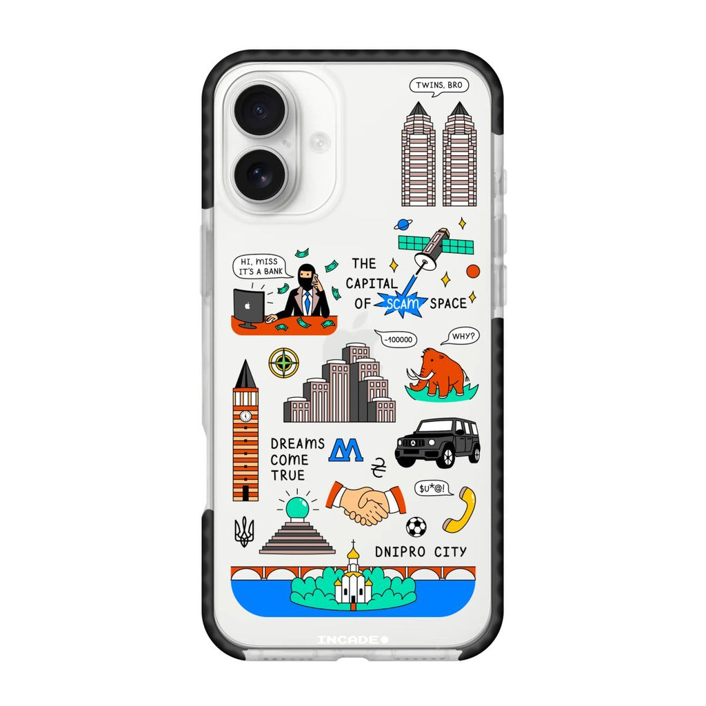 Чохол для iPhone 16 DNIPRO - INCADE