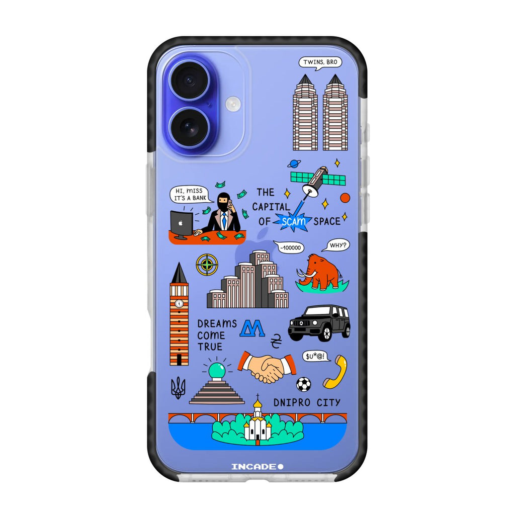 Чохол для iPhone 16 DNIPRO - INCADE