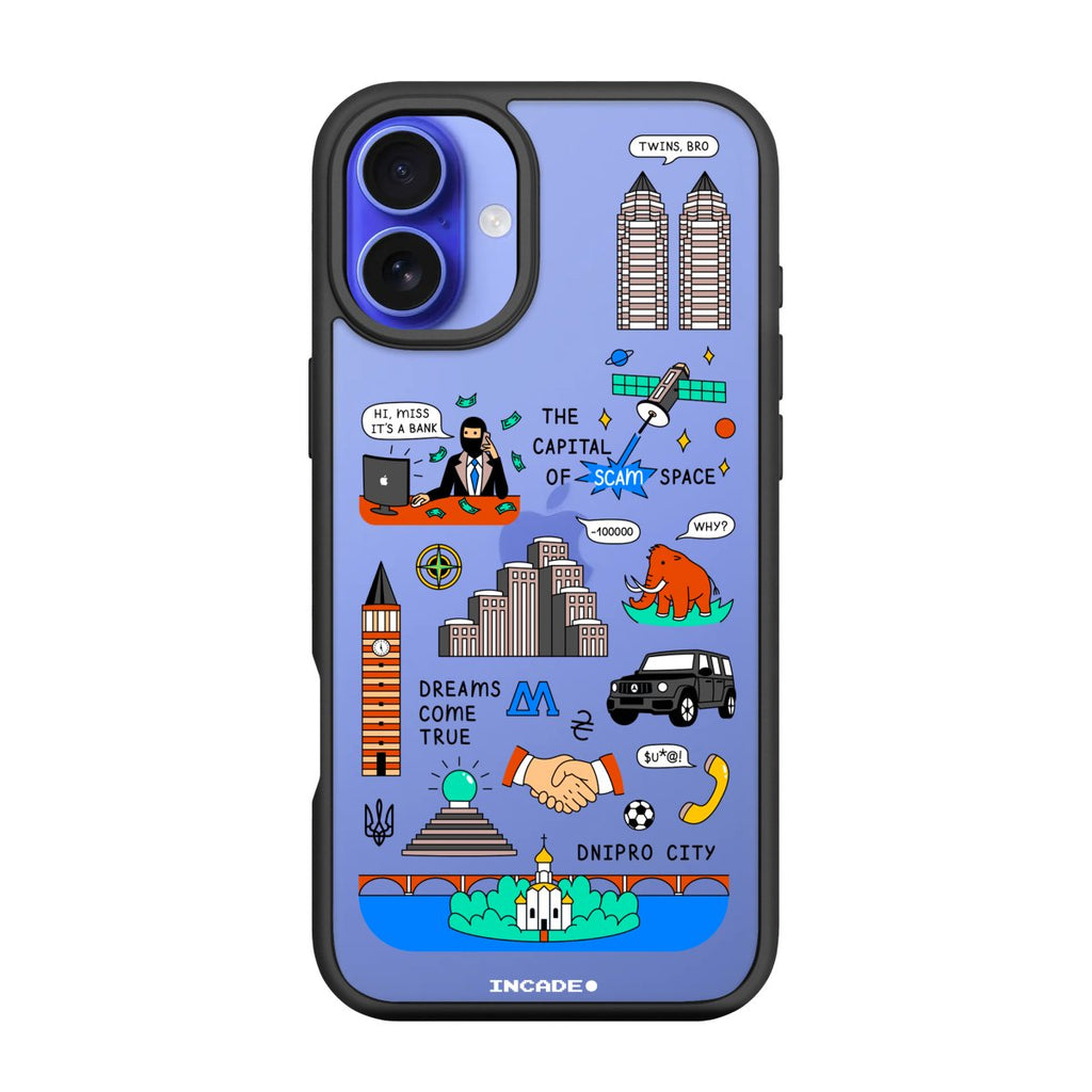 Чохол для iPhone 16 DNIPRO - INCADE