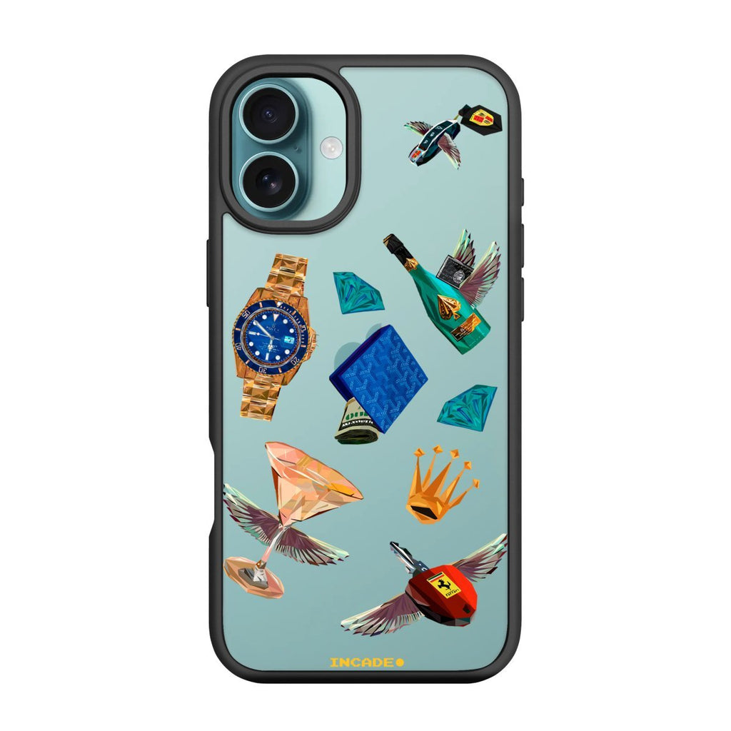 Чохол для iPhone 16 Ferrari porsche rolex - INCADE