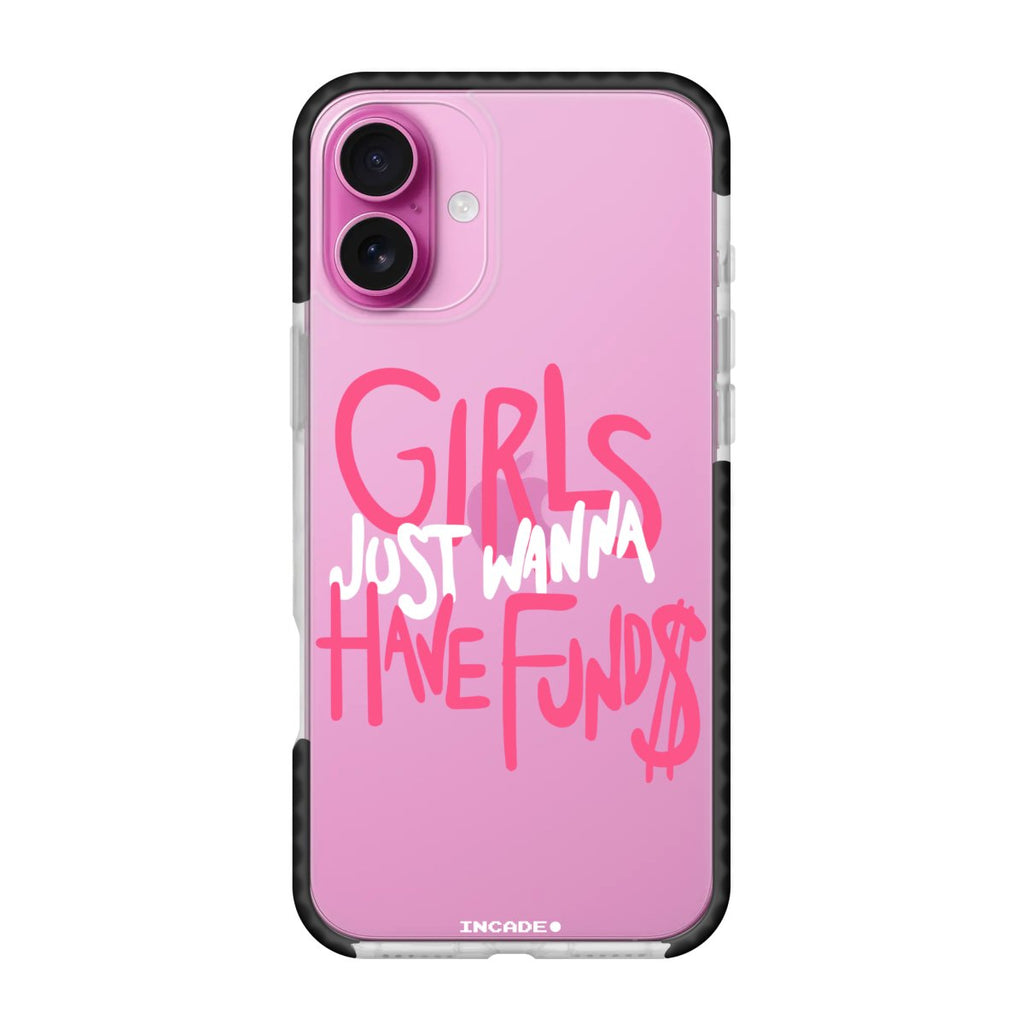 Чохол для iPhone 16 funds pink - INCADE