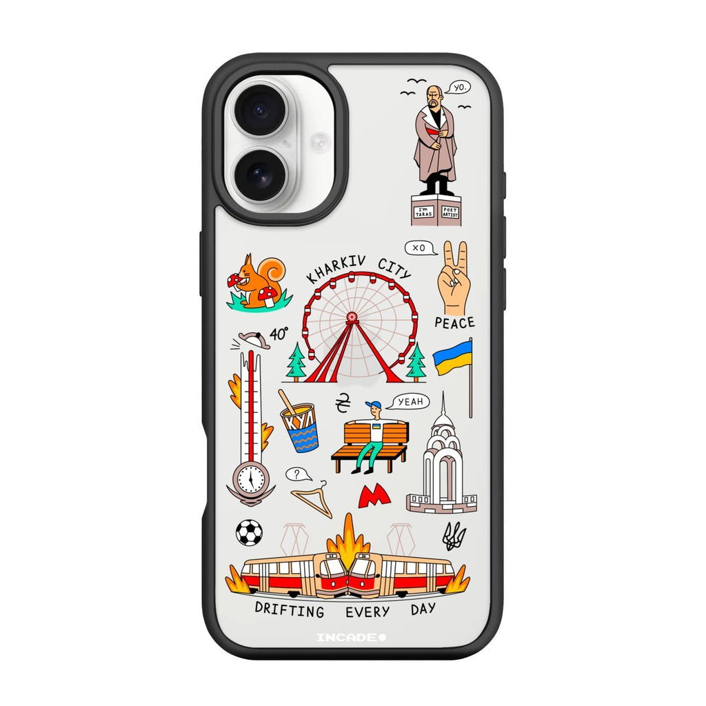 Чохол для iPhone 16 KHARKIV - INCADE