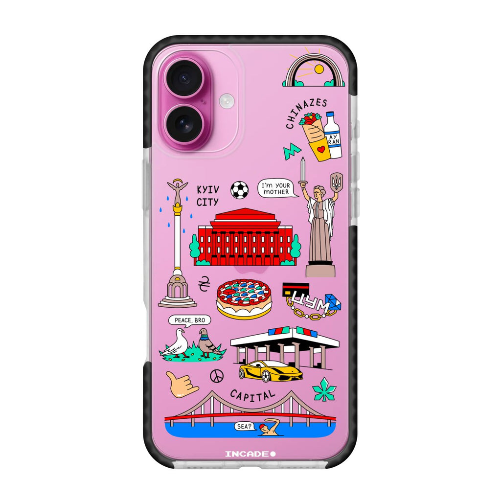 Чохол для iPhone 16 KYIV - INCADE