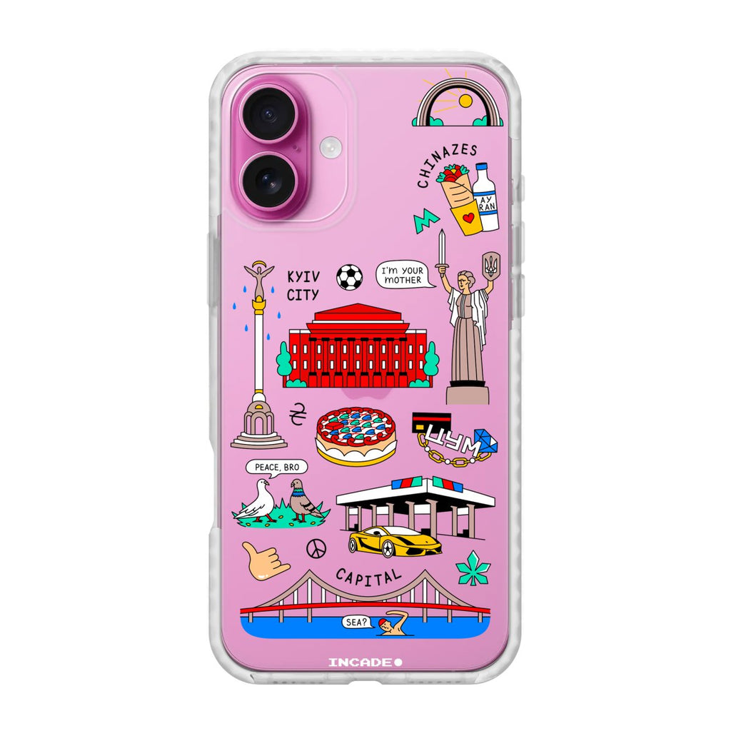 Чохол для iPhone 16 KYIV - INCADE