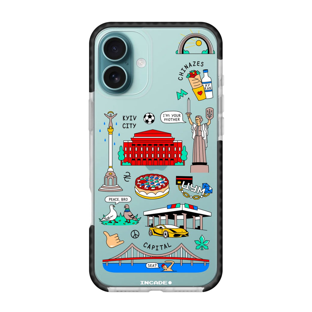 Чохол для iPhone 16 KYIV - INCADE