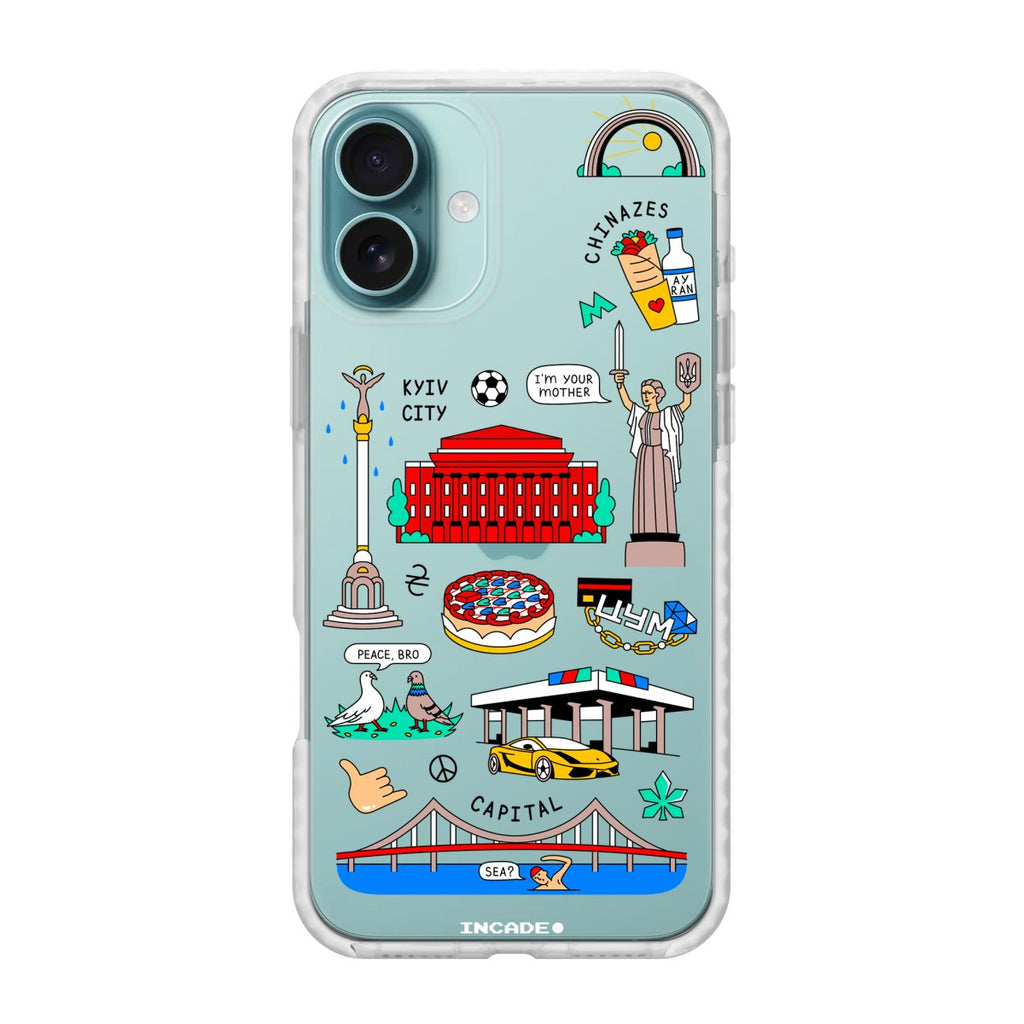 Чохол для iPhone 16 KYIV - INCADE