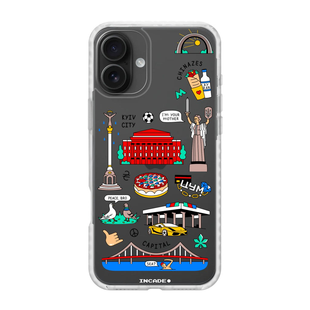 Чохол для iPhone 16 KYIV - INCADE