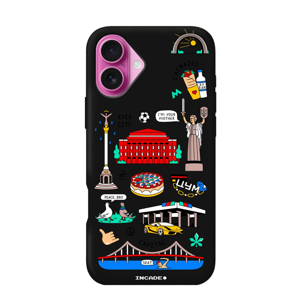Чохол для iPhone 16 KYIV - INCADE
