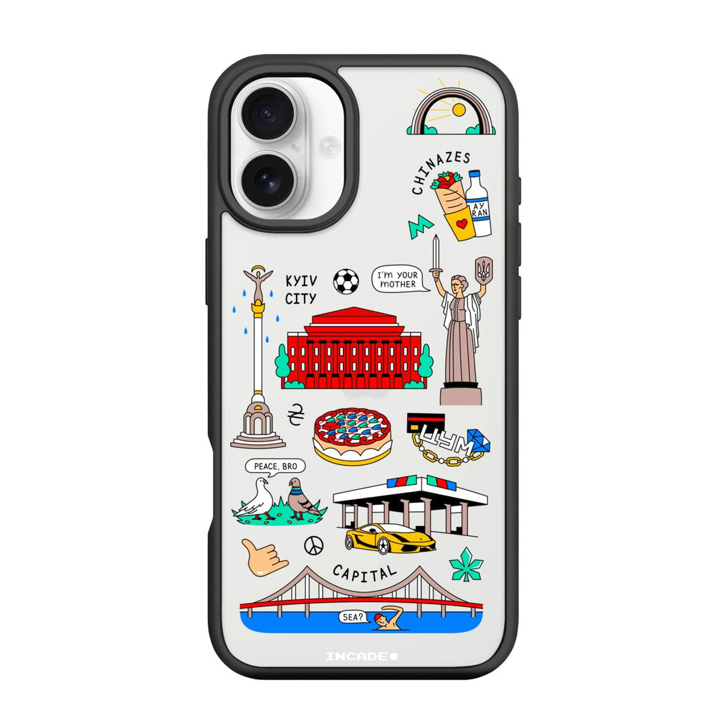 Чохол для iPhone 16 KYIV - INCADE