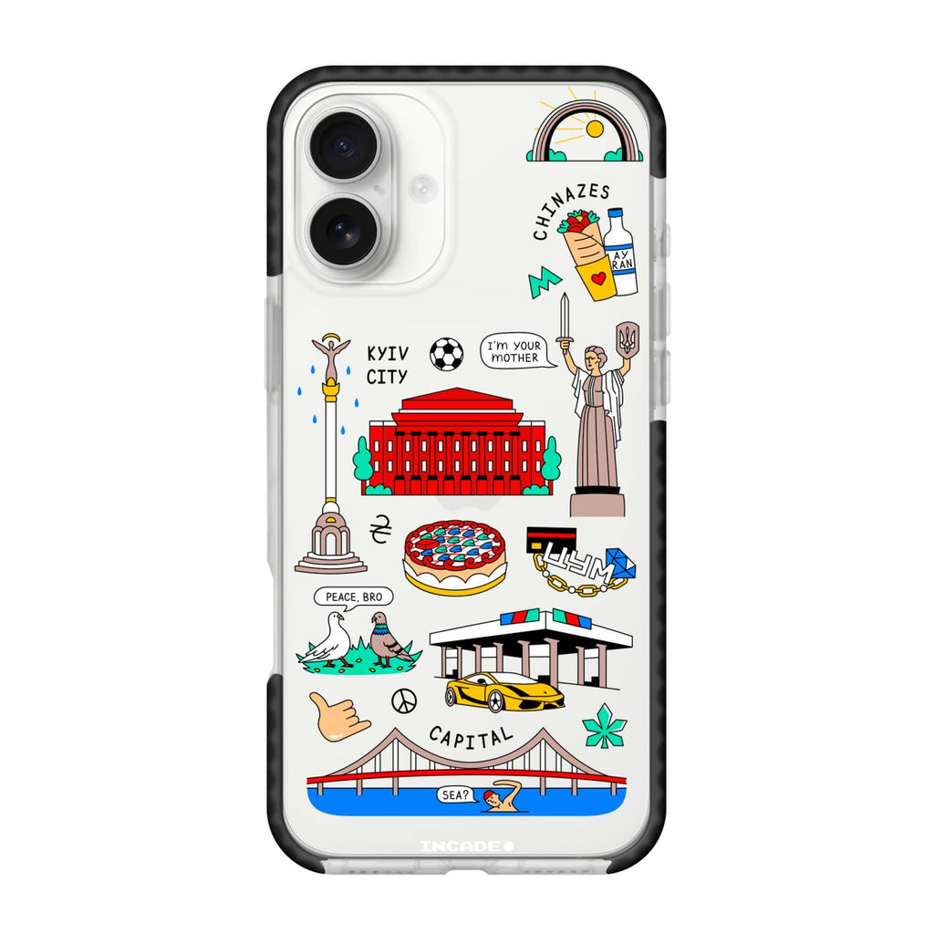 Чохол для iPhone 16 KYIV - INCADE