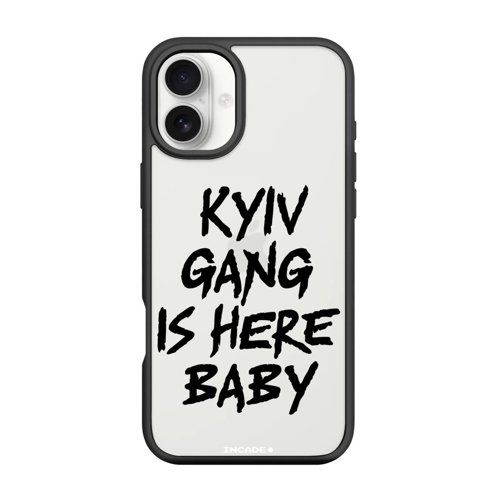 Чохол для iPhone 16 kyiv black - INCADE