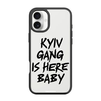 Чохол для iPhone 16 kyiv black - INCADE