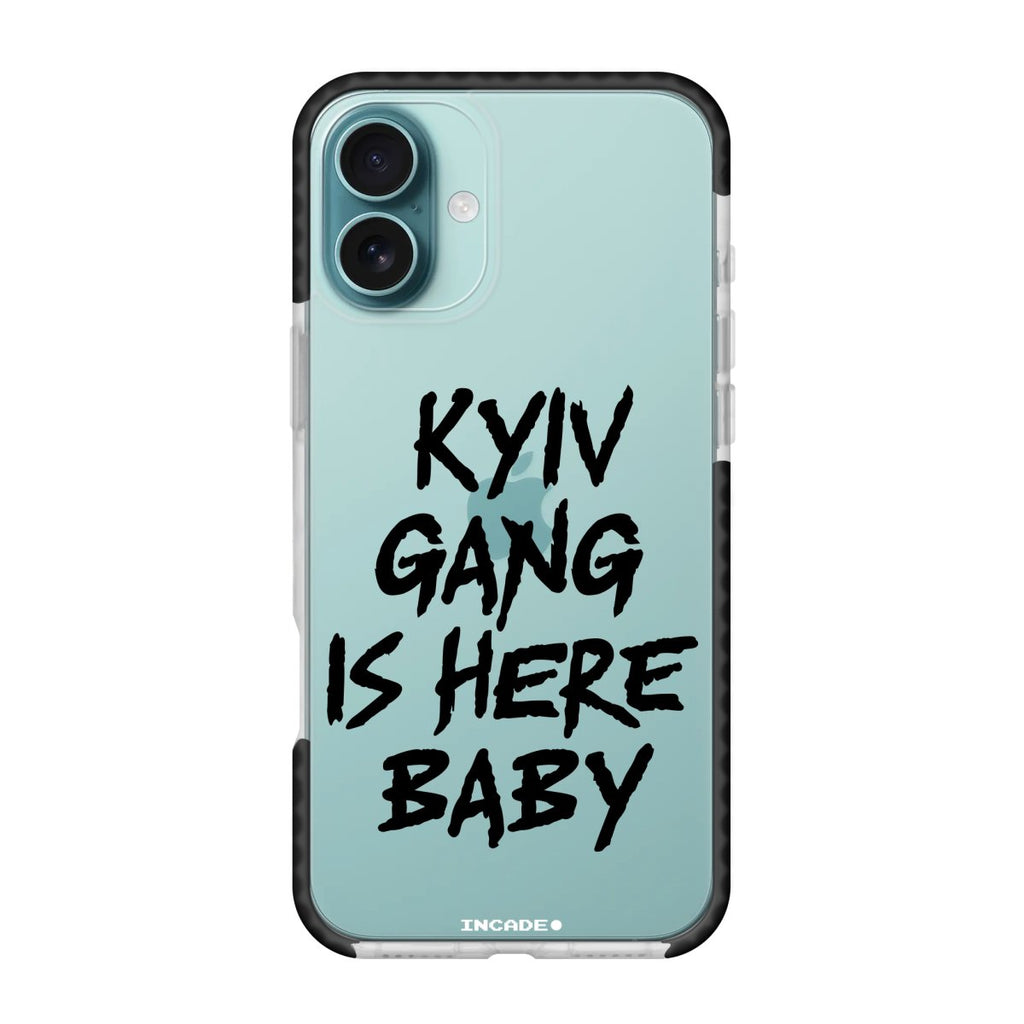 Чохол для iPhone 16 kyiv black - INCADE