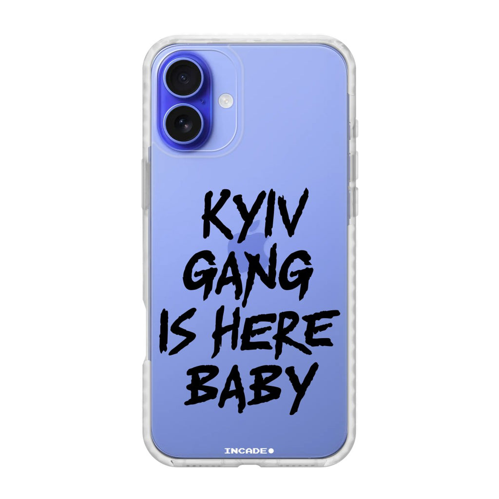 Чохол для iPhone 16 kyiv black - INCADE