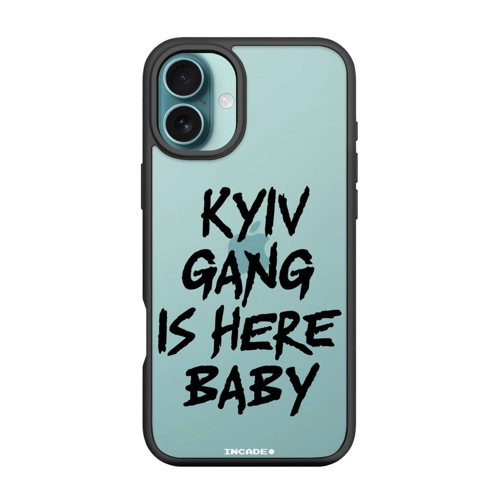 Чохол для iPhone 16 kyiv black - INCADE