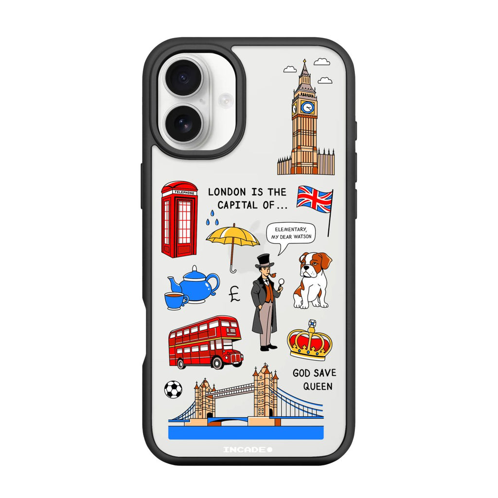Чохол для iPhone 16 LONDON - INCADE